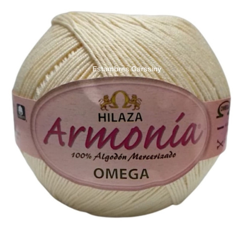 Hilaza Armonía 100% Algodón Colores A Escoger Color Crema
