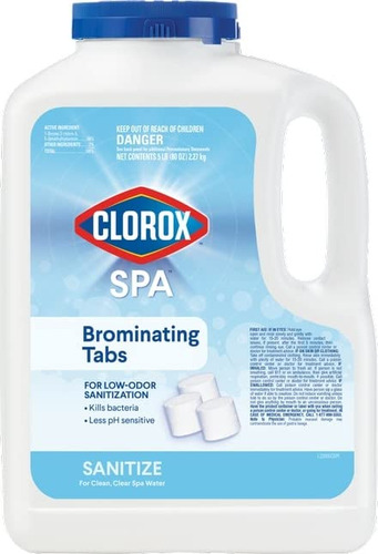 Clorox Spa 22005csp - Tabletas De Bromo, 5 Libras