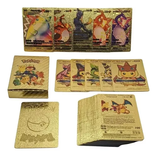 3 Cartas Pokémon Raro Brilhantes Chances Gx Vmax Vstar Jumbo