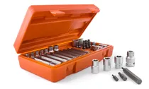 Comprar Juego Tubos Bocallaves Punta Torx Hembra Macho Hamilton 35pz