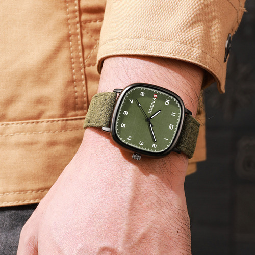 Reloj Synoke Original Para Hombre, Reloj De Cuarzo A La Moda