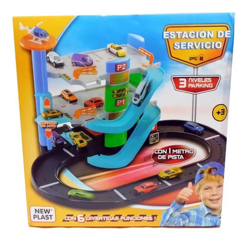 Imagen 1 de 8 de Estacion De Servicio Garage 3 Niveles New Plast Pista Cuotas
