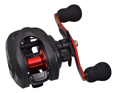 Imagen 4 de 6 de Reel Huevito Beast Red Snake 103 Baitcasting 3 Rulemanes