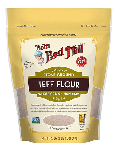 Bob's Red Mill Stone Ground Teff Flour 567 G