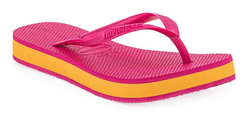 Ojotas Havaianas Slim Flatform Mujer Fucsia Solo Deportes