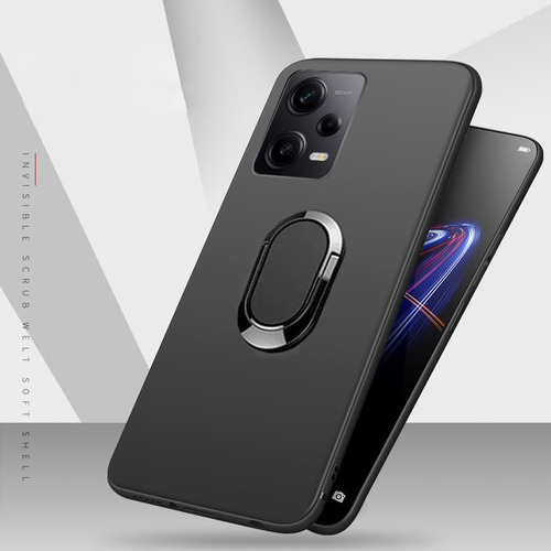 Funda Silicona Suave Para Xiaomi Poco X5 Pro 5g Con Anillo