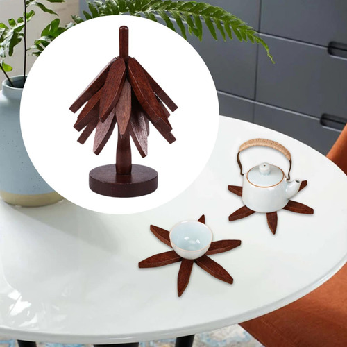 Posavasos De Silicona Plegables Con Aislamiento 3 Piezas