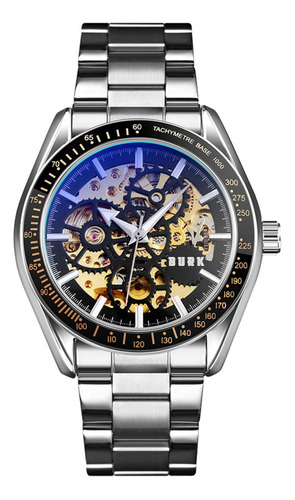 Reloj Hombre Burk 9194 Original Eeuu Automatico Elegante