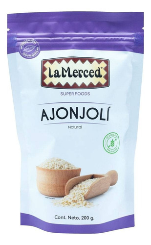 4 Pza Ajonjolí La Merced Superfoods Natural 200 G