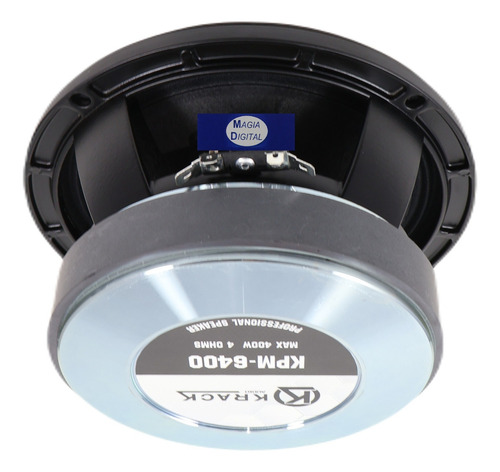 Medio Rango 6.5pLG Krack Audio Kpm-6400 400w Open Show 1pz Color Negro