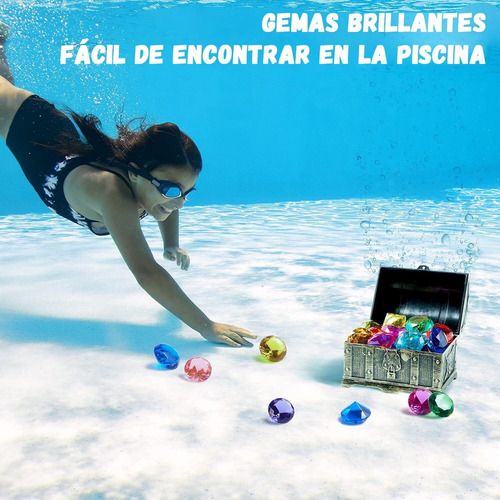 * Juguetes De Piscina Diving Gems De Entrenamiento De Buceo