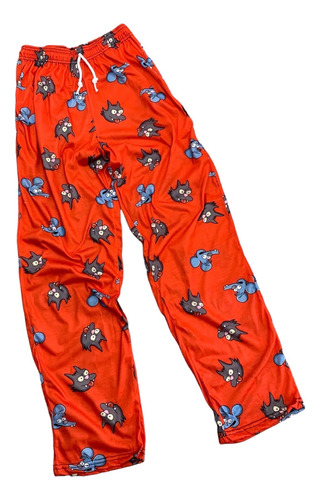 Pantalon Animado Stitch Scooby Doo Bob Esponja Homero Mario