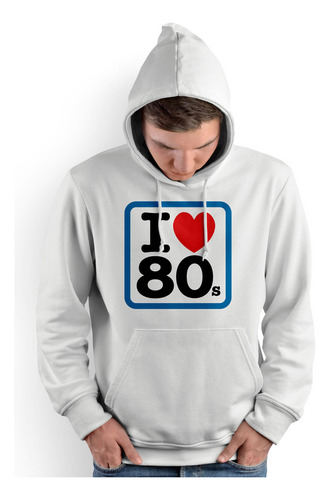 Polera Cap I Love 80s (d0405 Boleto.store)