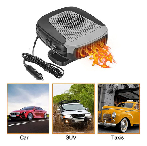 Calentador De Coche, Ventilador, Desempañador De Parabrisas