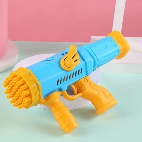 . Regalo Pistola De Burbujas Automática De 32 Orificios Con