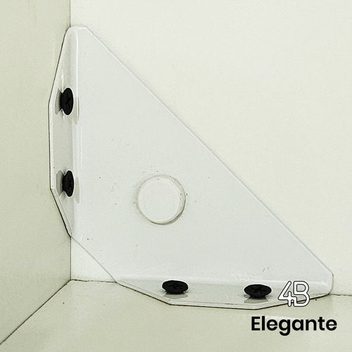 Embellecedor Tapa Tirafondo De 1/4 Blanco X50u