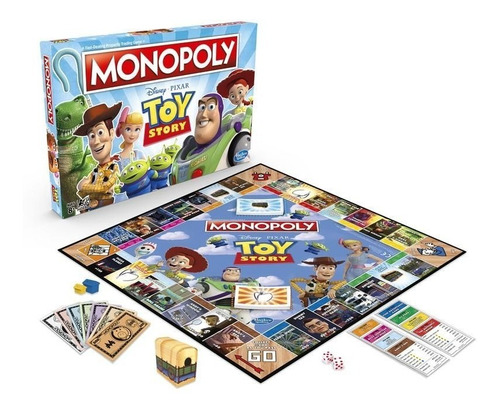 Monopoly Toy Story Hasbro Gaming E5065 Juego De Mesa 