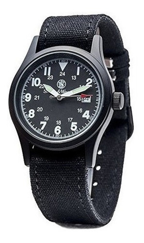 Smith Wesson Sww1464blk Reloj Militar Con Tres Correas De Lo