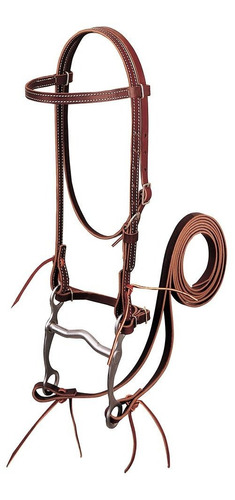 Latigo Browband Novia Piel W Single Mejilla Hebilla Horse