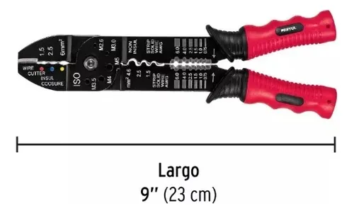 Pinza Pela Cable Pretul 9
