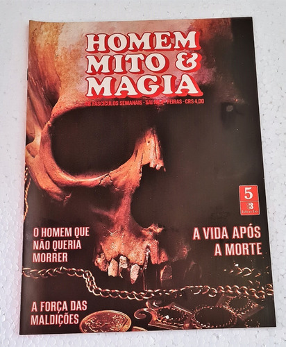 Homem Mito & Magia - Nº 5 - Ed. Três - 1970