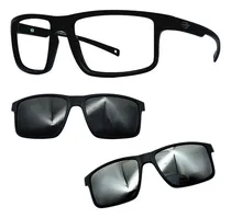 Comprar Oculos Mormaii 6127 Swap 5 A14 Com 2 Clipons Cinza E Noturno