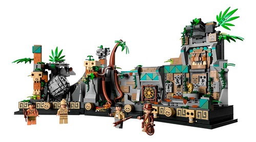 Lego Indiana Jones 77015 Temple Of The Golden Ido - Original