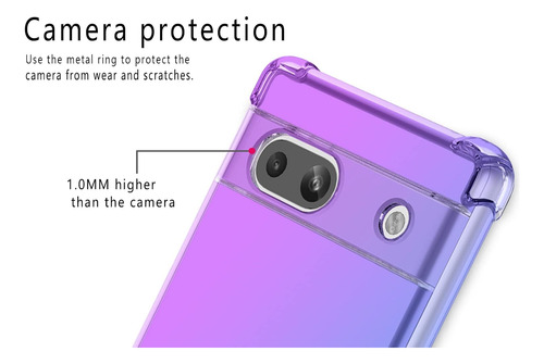 Funda Para Degradado Tpu Color Degradado Google Pixel 8 Pro