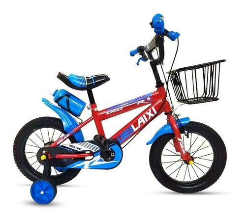 Bicicleta Para Niños Con Canasta