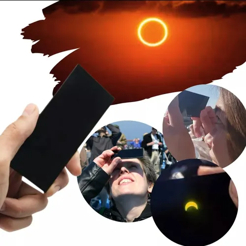 Kit 6 Lentes Prote o Para Ver Eclipse Solda 14 culos