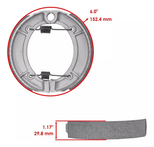 Yamaha Grizzly 600 Yfm600 98-01 Kit Balatas