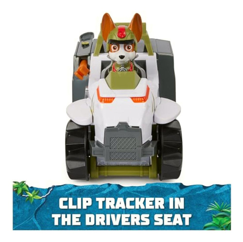 Paw Patrol Jungle Pups, Vehículo Temático De Tracker,