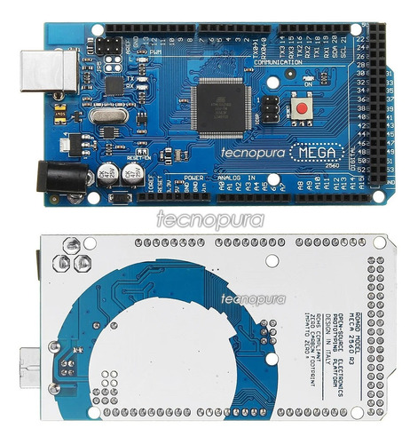 Placa Ard. Mega 2560 R3 Atmega2560 Rev3 Con Cable Usb