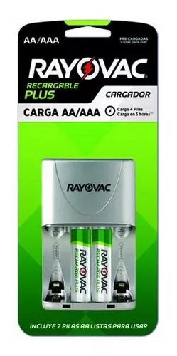 Cargador De Pilas Aa/ Aaa + 4 Pilas 2000Ma 9 Vol