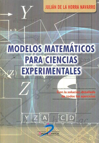 Libro Modelos Matemáticos Para Ciencias Experimentales De Ju