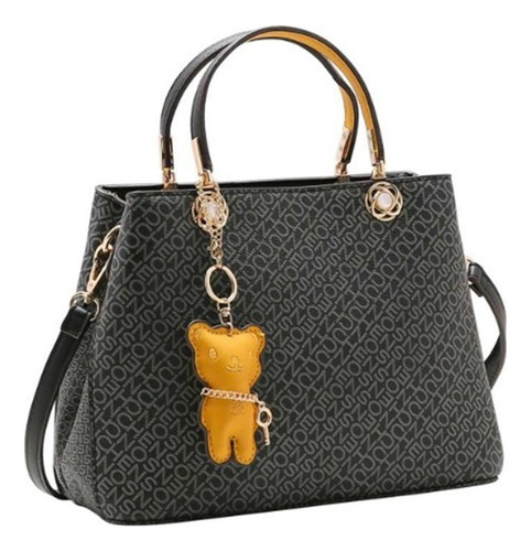 Bolsa Chenson Feminina Monograma Duo Preto