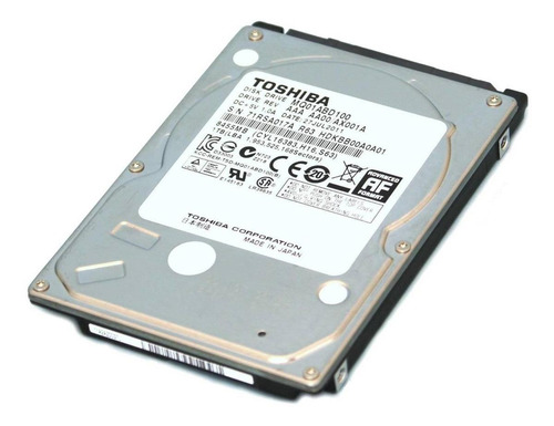 Disco Rígido Interno Toshiba Mq01abd Series Mq01abd100 1tb