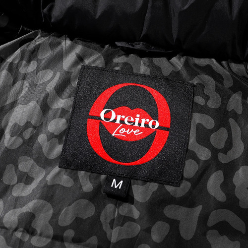 Campera Abrigo Oreiro Love Nylon Puffer Acolchado Invierno