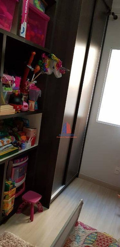 Apartamento Com 3 Dormitórios À Venda, 60 M² Por R$ 300.000 - Residencial Campos Verdes - Parque Universitário - Americana/sp - Ap0840