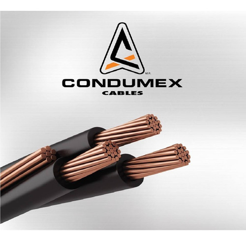 Caja 100 Mts Cable Thwls Cal 4 Condumex Vinanel Awg 600v