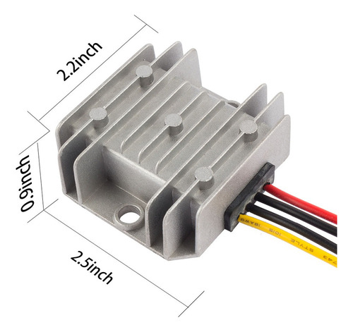 Convertidor De Voltaje Regulador Dc 48v/60v A 5v 10a 50w