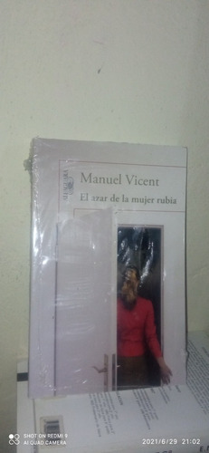 Libro El Azar De La Mujer Rubia. Manuel Vicent