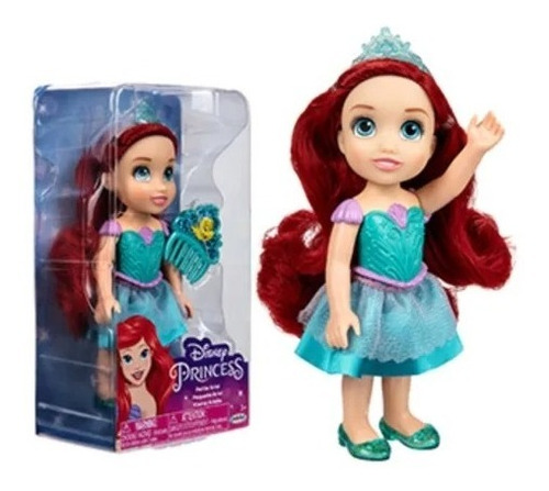 Muñeca Articulada Princesa Ariel Tapimovil Accesorios