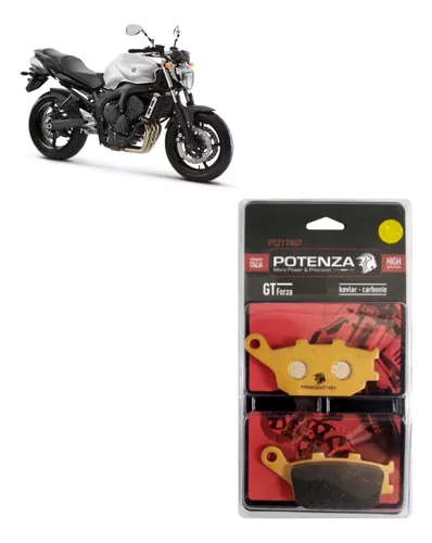 Pastilha de freio EBC FA174 HH Sinterizada Traseira Hornet; NC700; Africa  Twin; Bandit; V-Strom 650; Z750; MT07; MT09 - Pneus para motos - Varella  Motos