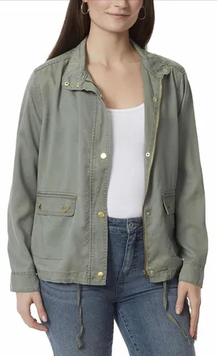Anne Klein Denim And Sport On The Run Jacket Chamarra P dama