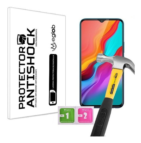 Lamina Protector Pantalla Antishock Infinix Hot 8