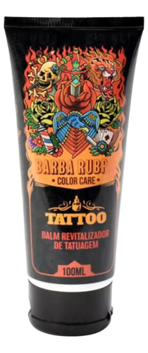 Balm Para Tatuagem Hidrata, Protege E Realça - Barba Rubra