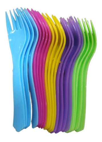 Cucharas De Plastico 80 Pzs