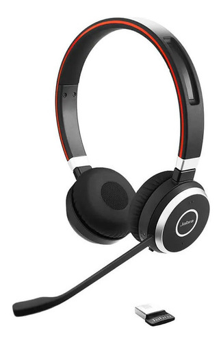 Imagen 1 de 2 de Auriculares Con Microfono Headset Bluetooth Usb Jabra Evolve