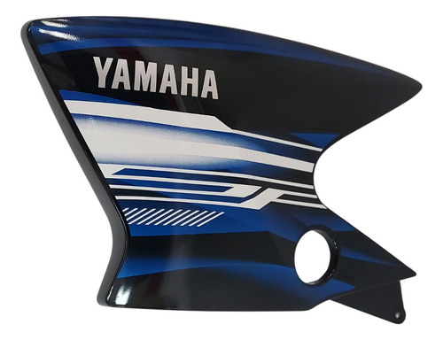 Cacha Tanque Izquierda Para Yamaha Ybr 125 Ed Azul Original 
